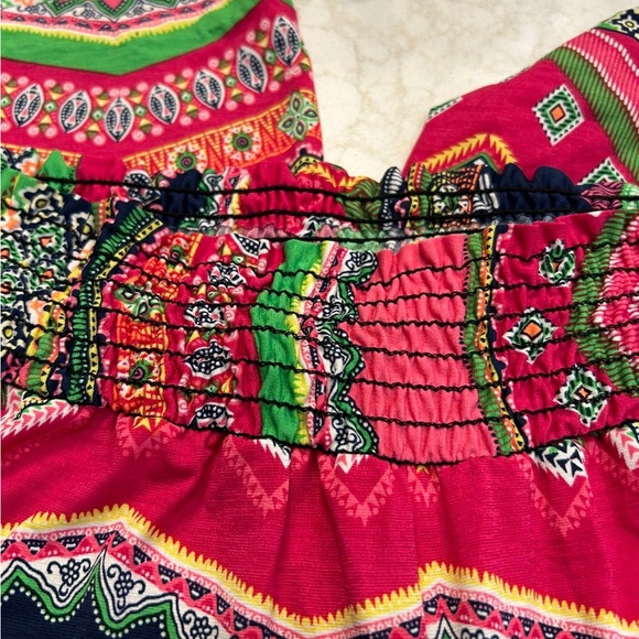 Light, colorful, loose pants with elastic waist-perfect condition - Picture 3 of 6